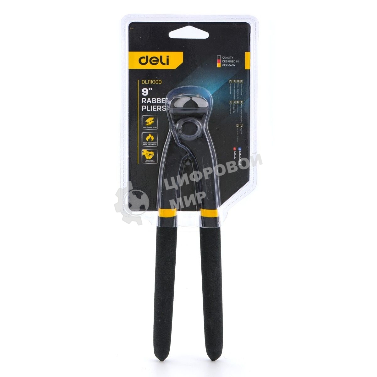 Клещи монтажные вязальные Deli DL111009 250мм