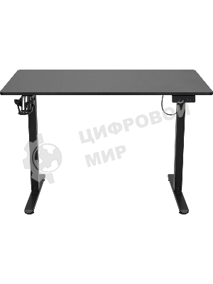 Стол игровой Defender Pulse черн, 110x60, высота 70-115 см 1