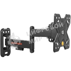 Кронштейн Arm media MARS-6 черный, 10 шт/уп. Кр. стал. настенный для TV 10