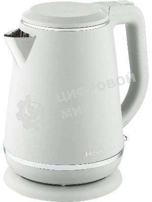 Чайник электрический Haier HK-502 1.5л. 3000Вт серый корпус: нерж.сталь/пластик (TD0029960RU)
