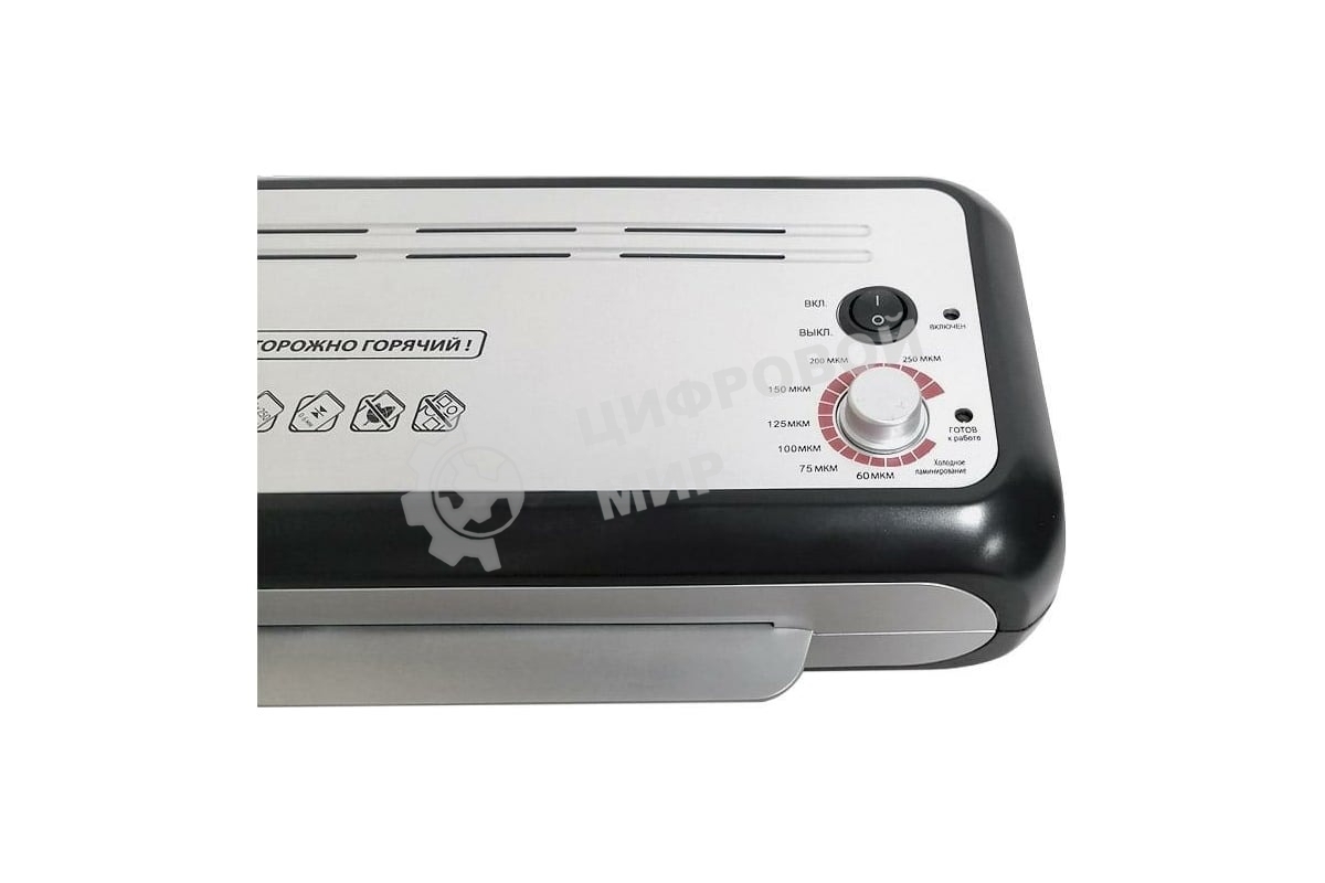 Ламинатор Office Kit L2325 A4 (60-250мкм) 37.5 см/мин (4вал.) хол.лам. лам.фото