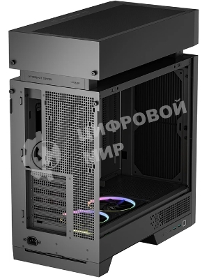 Корпус DeepCool CL660, Midi-Tower, чёрный, 2 x 120 мм