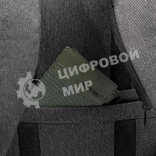 Рюкзак мужской Piquadro Brief2 CA4818BR2/GRN серый/черный нейлон/натур.кожа