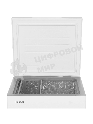 Морозильный ларь Hisense FT145N1AW1, белый, 141л