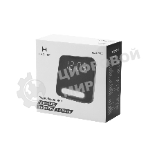 Радиобудильник Harper HCLK-2060 черный - белый led