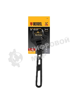 Ключ разводной Denzel 300 мм, CrV, кованый
