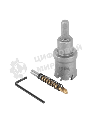 Коронка по металлу Denzel твердосплавная, 30 мм