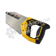 Ножовка по дереву Denzel 400 мм, 11 TPI, зуб 3D, двухкомпонентная рукоятка