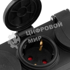 Сетевой фильтр Buro 400MDP-3-B 3 м, 4 розетки, черный, коробка