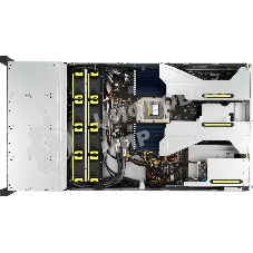 Серверная платформа ASUS RS521A-E12-RS24U, 2U, 1 x SP5 LGA 6096 360W, 24 x DDR5 6400/4800*, 24x 3.5'' NVMe hsb + 2x 2.5'' SATA, 2x M.2 22110, up to 1 PCIe Gen5 x8 LP + 1 OCP3.0, 2 x 1GbE RJ-45 LAN Intel i350-AM2, 1+1 2000W
