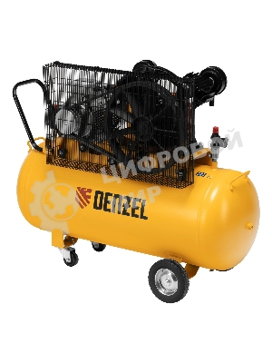 Компрессор воздушный Denzel рем. привод BCV 5500-T/200, 5,5 кВт, 200 литров, 850 л/мин