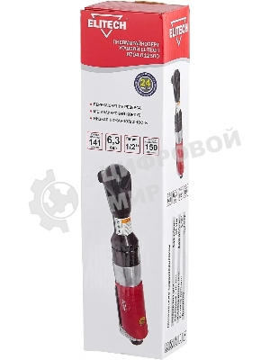 Гайковерт Elitech 0704.012500 141л/мин красный/черный