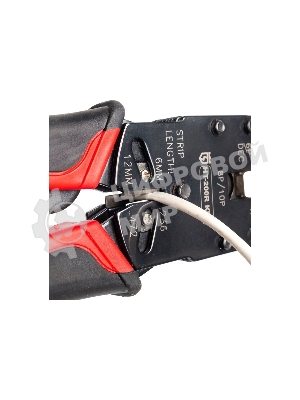 Кримпер многофункциональный с 3 встроенными модулями для обжима RJ-45, RJ-12, RJ-11 HT-200R