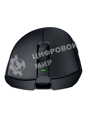 Мышь беспроводная/проводная Razer DeathAdder V3 Pro черный, 30000 dpi, радиоканал, USB, кнопки - 6