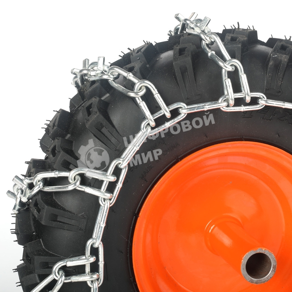 Цепи CS 14 на колеса снегоуборщика 14 дюймов(комплект 2 шт) в кейсе