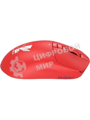 Мышь беспроводная/проводная A4Tech Bloody R72 Pro красный, 26000 dpi, радиоканал, USB/USB-C, кнопки - 7