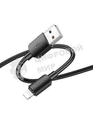 Кабель Hoco X96 Hyper iP USB (m)-Lightning (m) 1м черный коробка