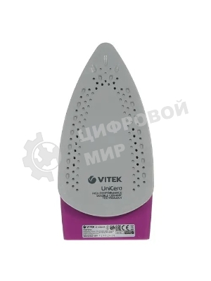 Утюг дорожный Vitek VT-8305 1000 Вт белый/фиолетовый