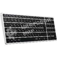 Клавиатура беспроводная Satechi Slim X2 Bluetooth Backlit Keyboard, Bluetooth, Серебристый ST-BTSX2S-RU