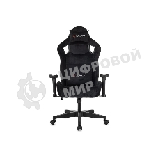 Кресло Zombie Ghost Fabric черный Light-20, ткань (велюр), подголовник