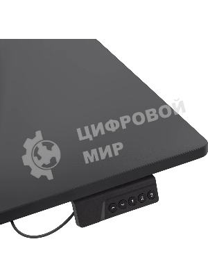 Стол игровой Defender Pulse черн, 110x60, высота 70-115 см 1