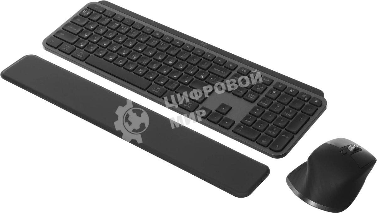 Клавиатура беспроводная Logitech MX Keys S Combo (920-011619) серый