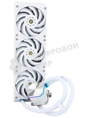 Система жидкостного охлаждения Thermalright Frozen Edge 360 Soc-AM5/AM4/1200/1700/1851 белый 4-pin 28.1dB Al Ret (F-EDGE-360-WH)