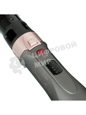 Фен-щётка Polaris PHS 1204i маренго/розовый, 1200 Вт, ионизация, 25/35 мм