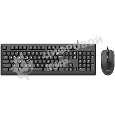 Комплект клавиатура+мышь Acer OCC500 проводной, USB, 1200 DPI, черный