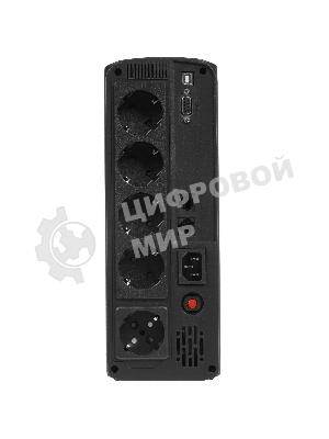 Источник бесперебойного питания CyberPower VP1600ELCD/1600 ВА/960 Вт/USB/RS-232/RJ-11/RJ-45/5 х CEE 7 (евророзетка)