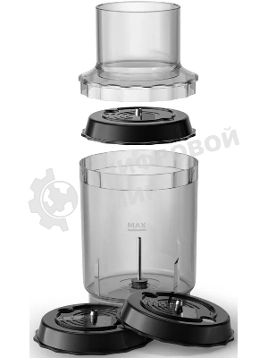 Блендер погружной Philips HR2657/90 800 Вт, черный/нержавеющая сталь