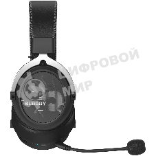 Гарнитура Bloody MR590 Sports чёрный, беспроводная + проводная, Bluetooth, до 35 ч