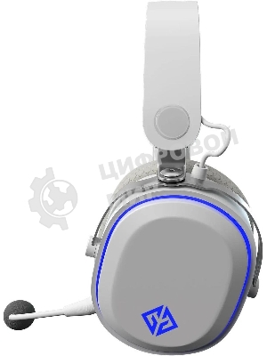 Беспроводные/проводные наушники GMNG GG-HS405W белый, полноразмерные, Bluetooth + радиоканал + проводной, до 40 ч