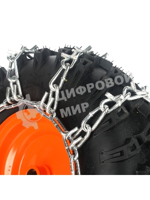 Цепи CS 14 на колеса снегоуборщика 14 дюймов(комплект 2 шт) в кейсе