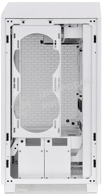 Компьютерный корпус Thermaltake The Tower 200 белый без БП miniITX 11x120мм 5x140мм 2xUSB 3.0 1xUSB3.1 audio bott PSU