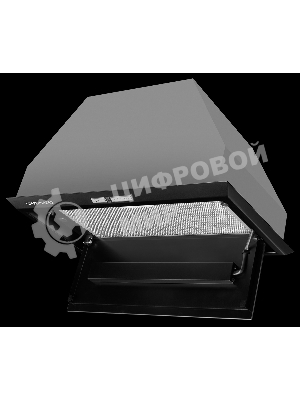 Вытяжка встраиваемая Kuppersberg Intro 60 Black черный, 54 см, 1500 куб. м/ч, 43 дБ