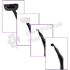 Пароочиститель напольный Kitfort КТ-9103-2 салатовый