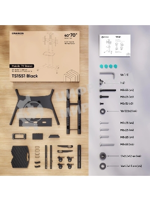 Мобильная стойка для интерактивной панели ONKRON TS1551