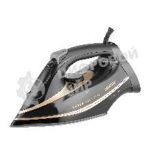 Утюг Centek CT-2346 GOLD черный/золотистый, 3200 Вт, 45 г/мин, 190 г/мин, 400 мл