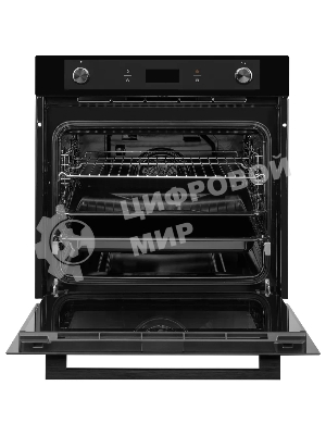 Встраиваемый духовой шкаф Kuppersberg HM 639 Black 60 см, 70 л, 9 режимов, гидролизная очистка, черный