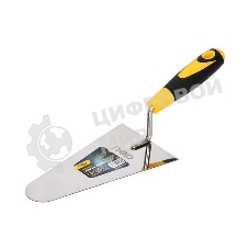 Кельма (мастерок) Deli DL509322 нержавеющая сталь, длина рабочей части 180мм, форма 