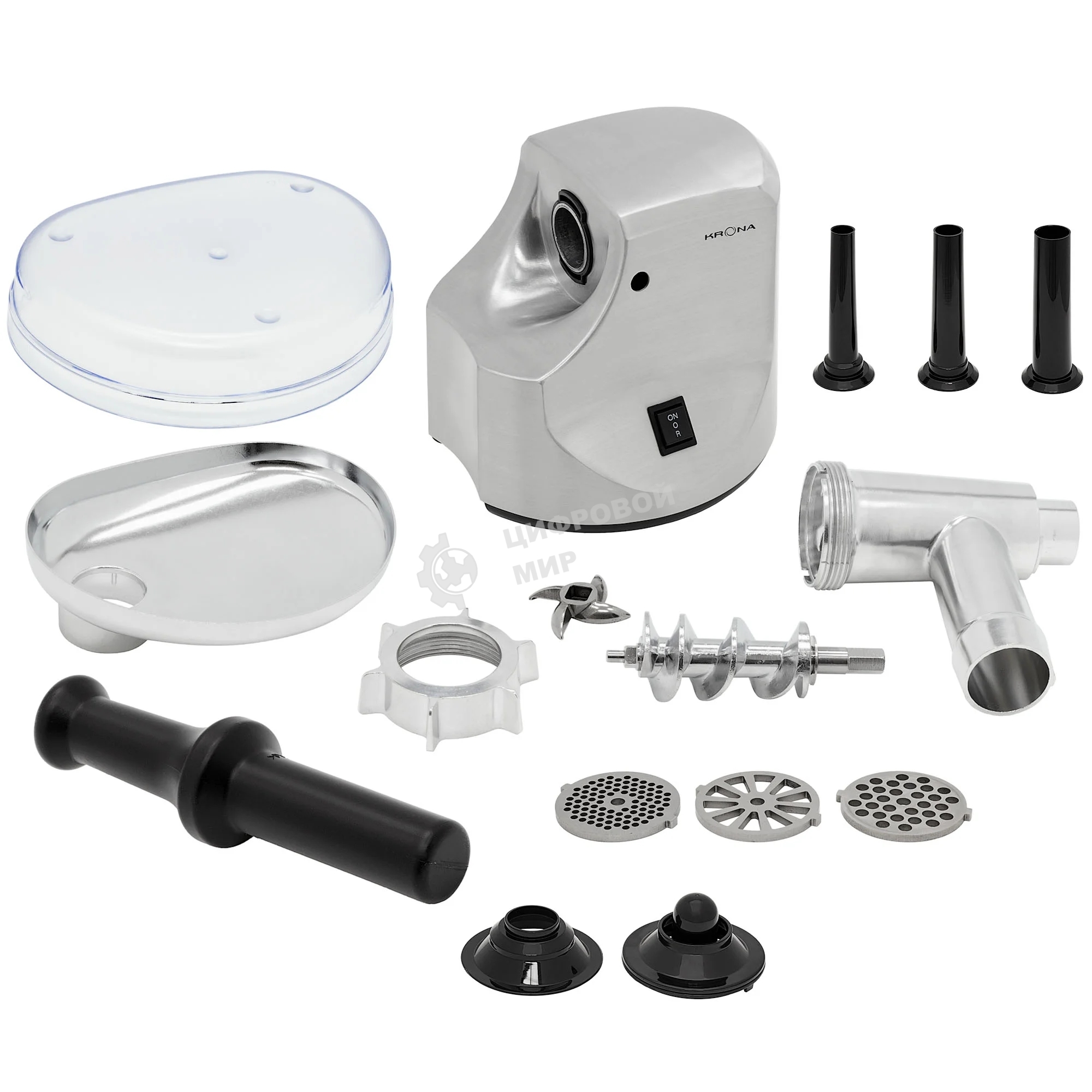 Электрическая мясорубка Krona Wolf Metall 1800W