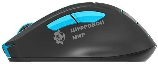 Мышь беспроводная A4Tech Fstyler FG30 серый/синий, 2000 dpi, радиоканал, USB, кнопки - 5