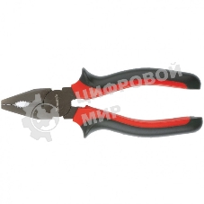 Плоскогубцы Matrix черный Nickel 160 мм, комбинированные, двухкомпонентные рукоятки