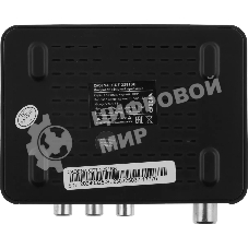 Ресивер DVB-T2 Cadena CDT-2291SB черный