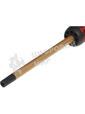 Щипцы для завивки волос Sinbo SHD 7077 красный/золотистый, 10 мм, 200 °C, 1 режим