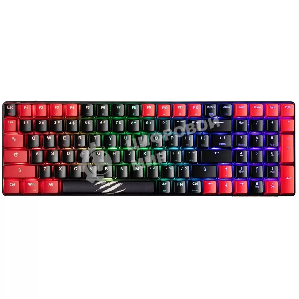 Клавиатура Mad Catz S.T.R.I.K.E. 11 гибридная, Bluetooth, радиоканал, чёрный