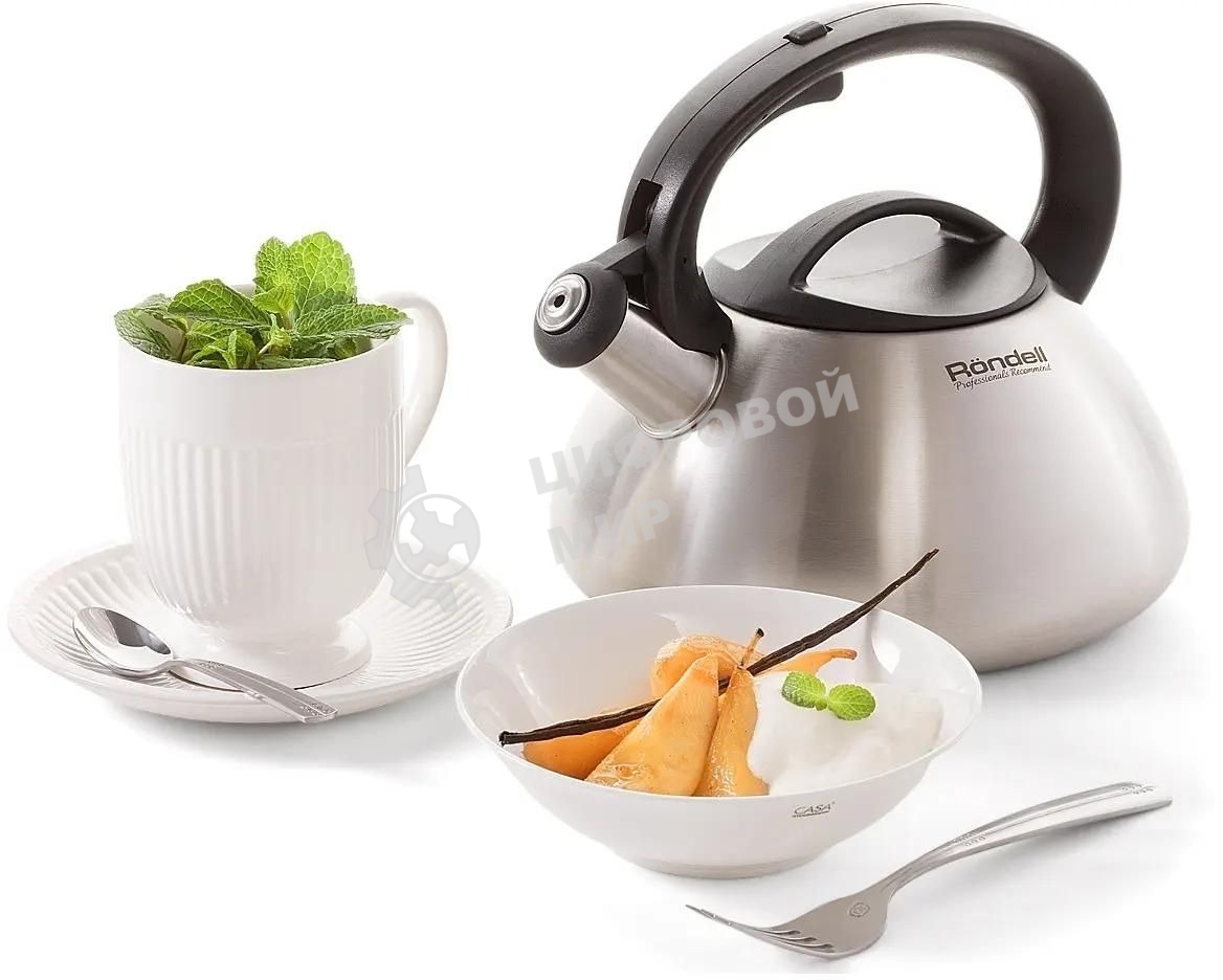 Чайник металлический Rondell Krafter RDS-1607 3 л, стальной