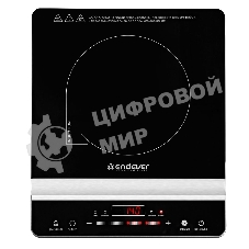 Плитка электрическая индукционного типа Endever Skyline IP-65, черный, мощность 1800 Вт, диаметр посуды 12-26 см, 10 режимов мощности, 5 шт/уп