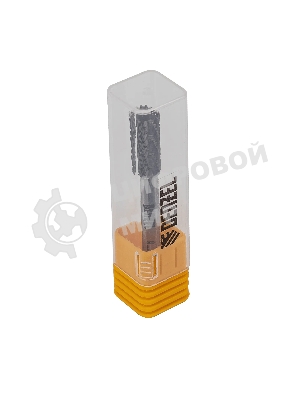 Борфреза по металлу Denzel твердосплавная, цилиндрическая, тип-А, 8 мм